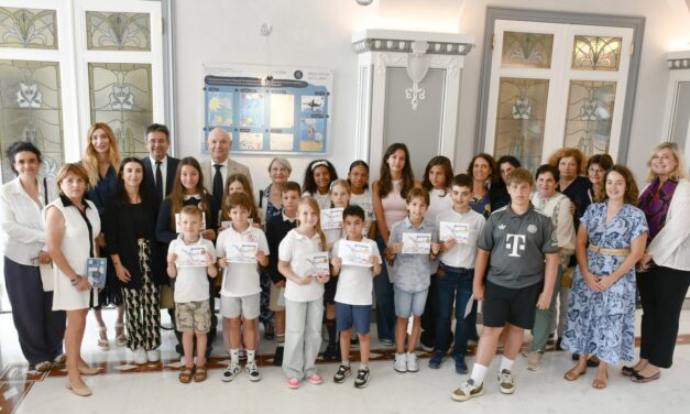 Monaco Town Hall hosts student-led “Act for the Ocean” exhibition for World Oceans Day