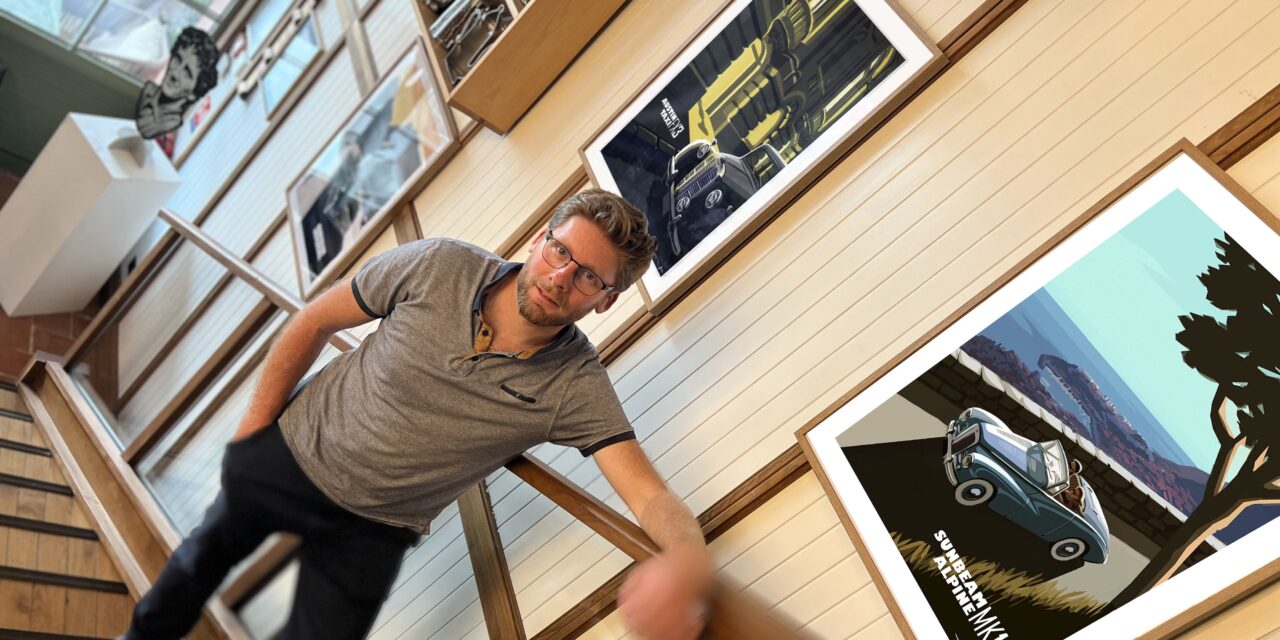 Marius Monaco launches “Car Legends of Monaco” exhibition in third instalment of ‘The Art of Storytelling’