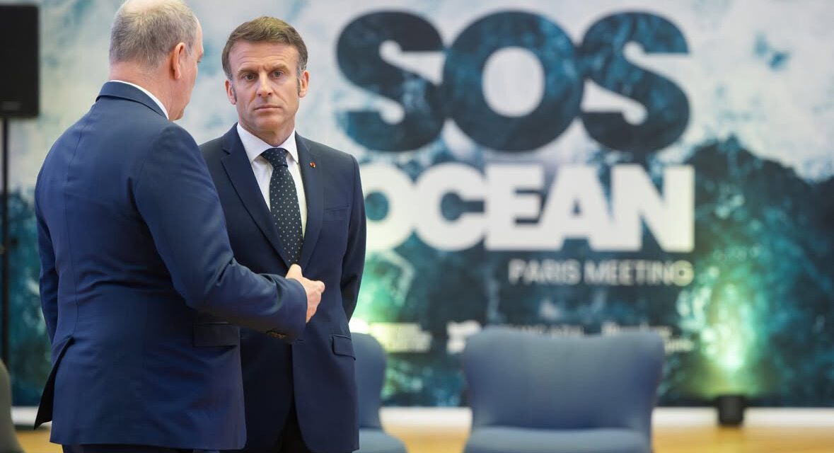 President Macron visits Monaco for landmark state visit focused on ocean preservation