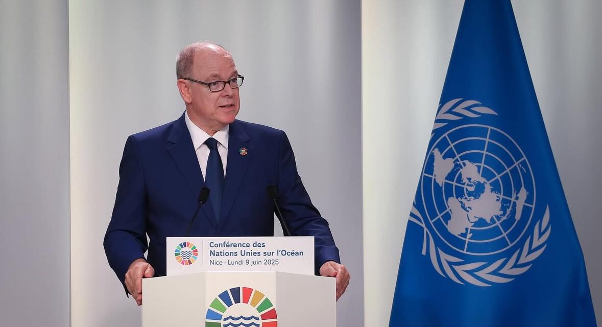 HSH Prince Albert II joins world leaders for landmark UN ocean summit in Nice