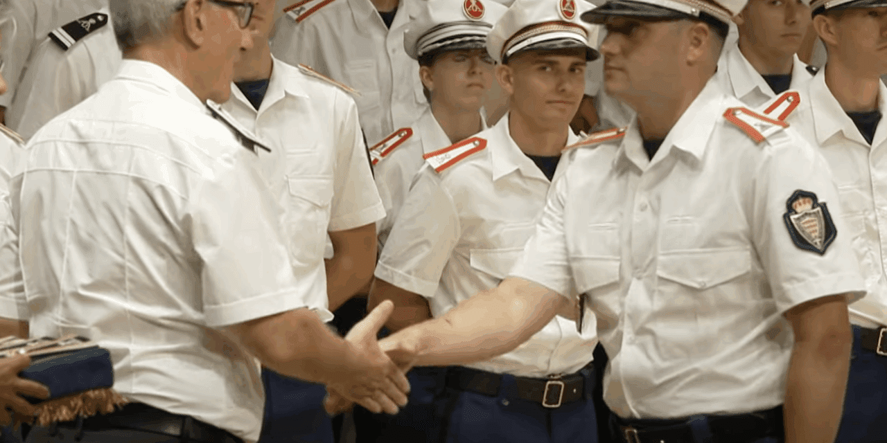 Public Safety honours new police recruits in Monaco