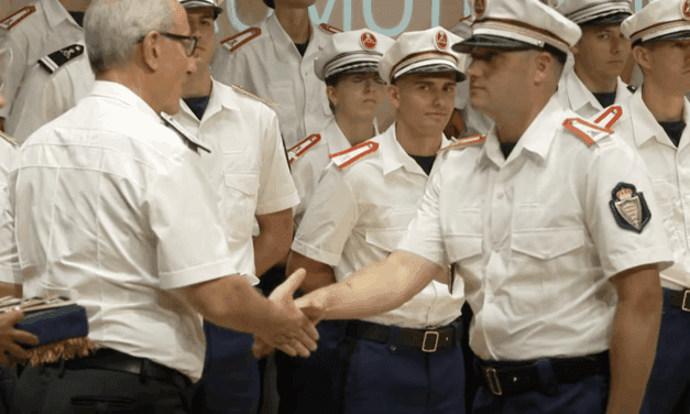 Public Safety honours new police recruits in Monaco