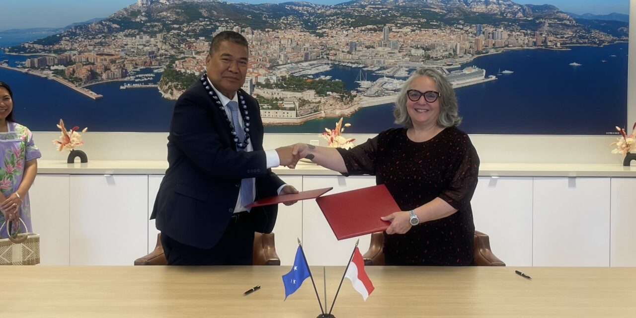 Monaco establishes diplomatic ties with Micronesia