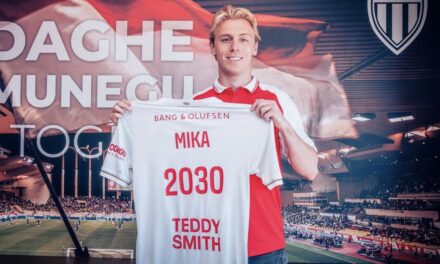 AS Monaco tie down record-breaking striker Mika Biereth until 2030