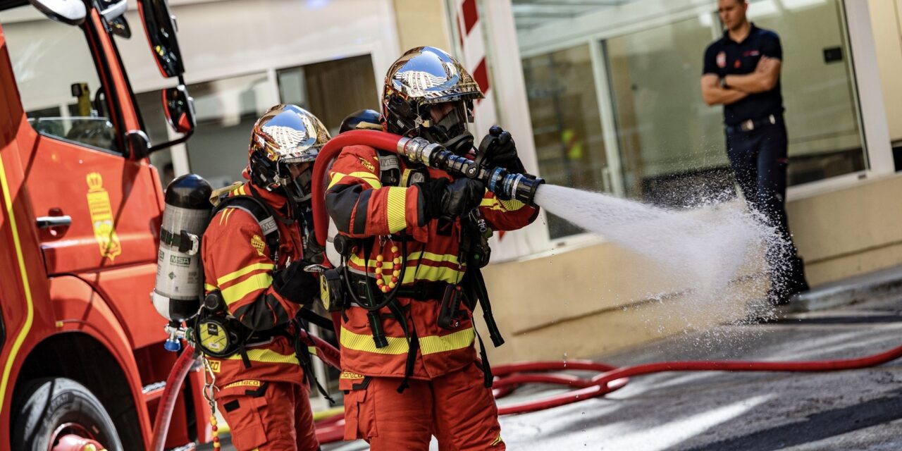 Monaco firefighters suit up with new-generation gear for safer, smarter interventions