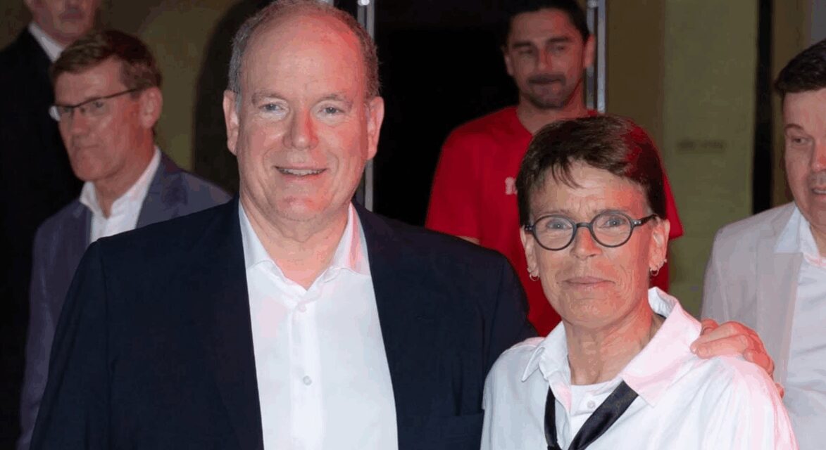 Monaco unites in black and white for Fight Aids gala