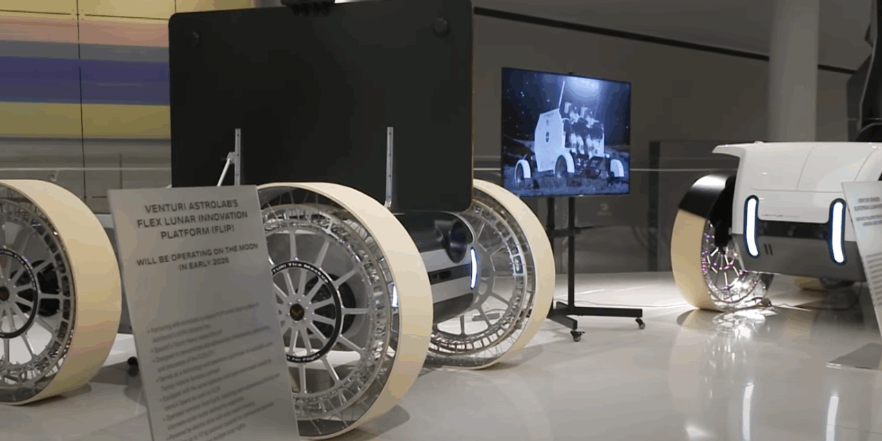 Lunar rovers land at Monaco’s Automobile Museum