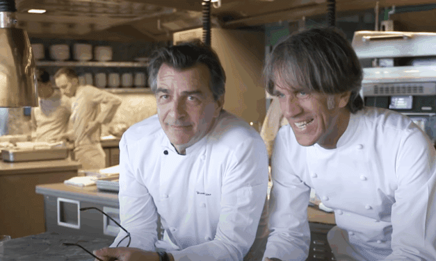 Yannick Alléno and Davide Oldani cook up Riviera magic at four-hands dinner