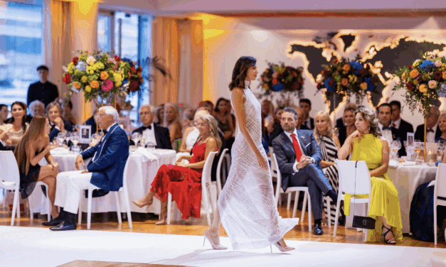 German International Club celebrates annual Gala with special painting for Prince Albert II and a Fashion Show