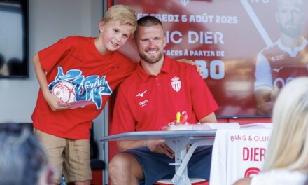 English defender Eric Dier draws a crowd at AS Monaco Village