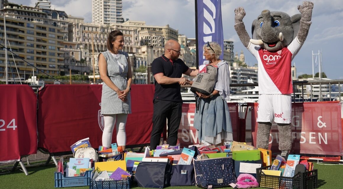 AS Monaco fans rally to equip 300 children for school year