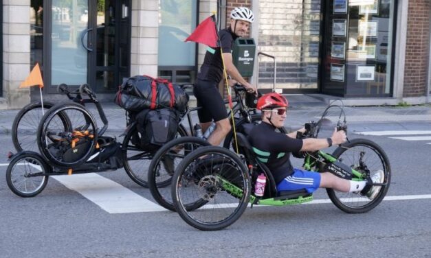 Belgian teen conquers 1,000-kilometre handbike ride to Monaco