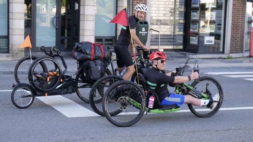 Belgian teen conquers 1,000-kilometre handbike ride to Monaco