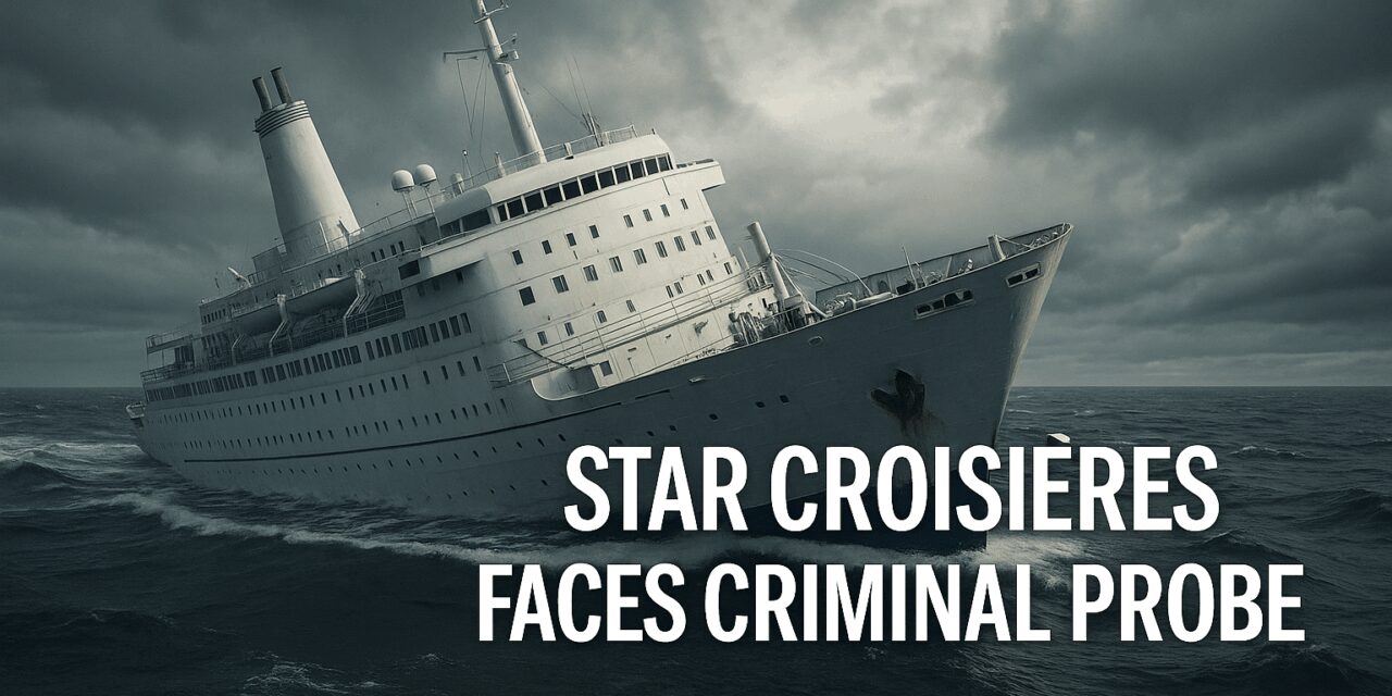 Bankruptcy scandal erupts as Star Croisières faces criminal probe