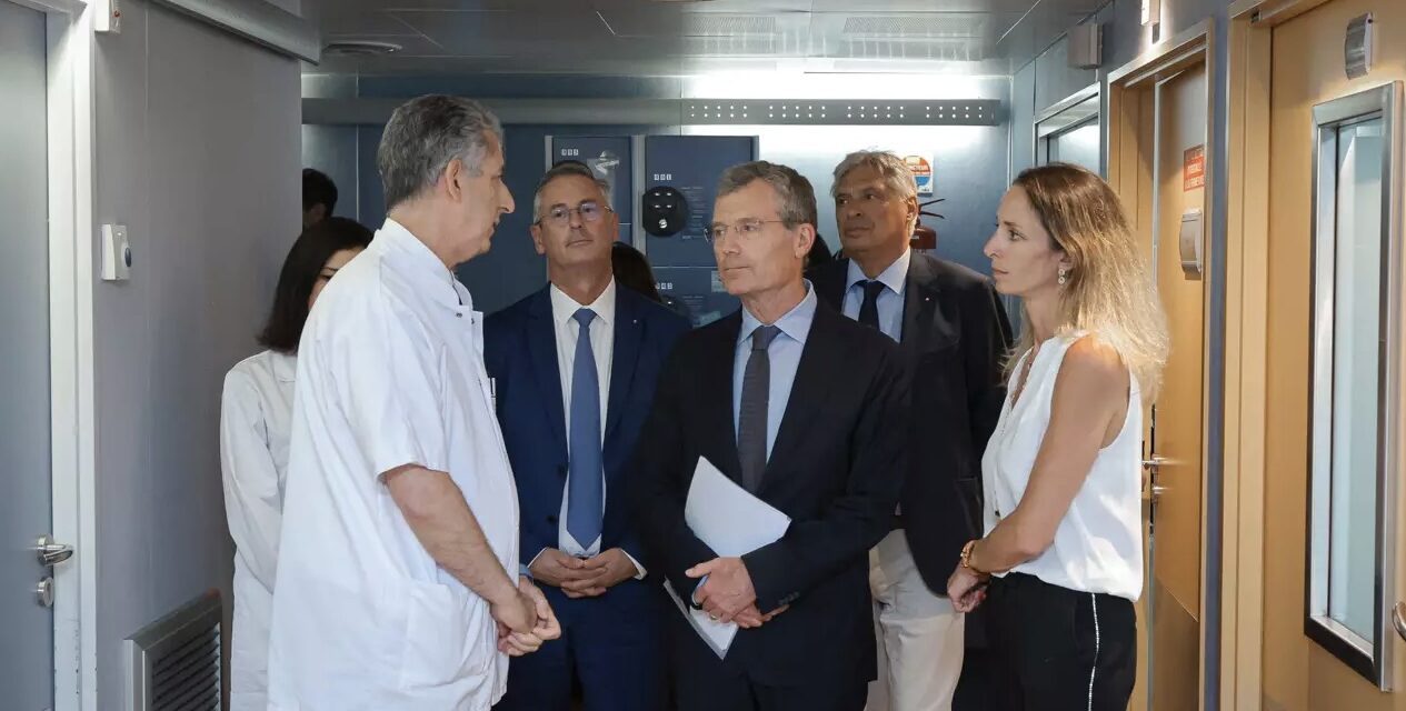 New Minister of State Christophe Mirmand continues Monaco immersion with visit to CHPG