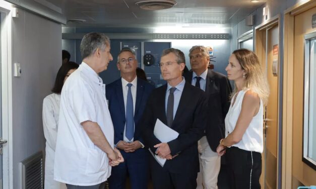 New Minister of State Christophe Mirmand continues Monaco immersion with visit to CHPG