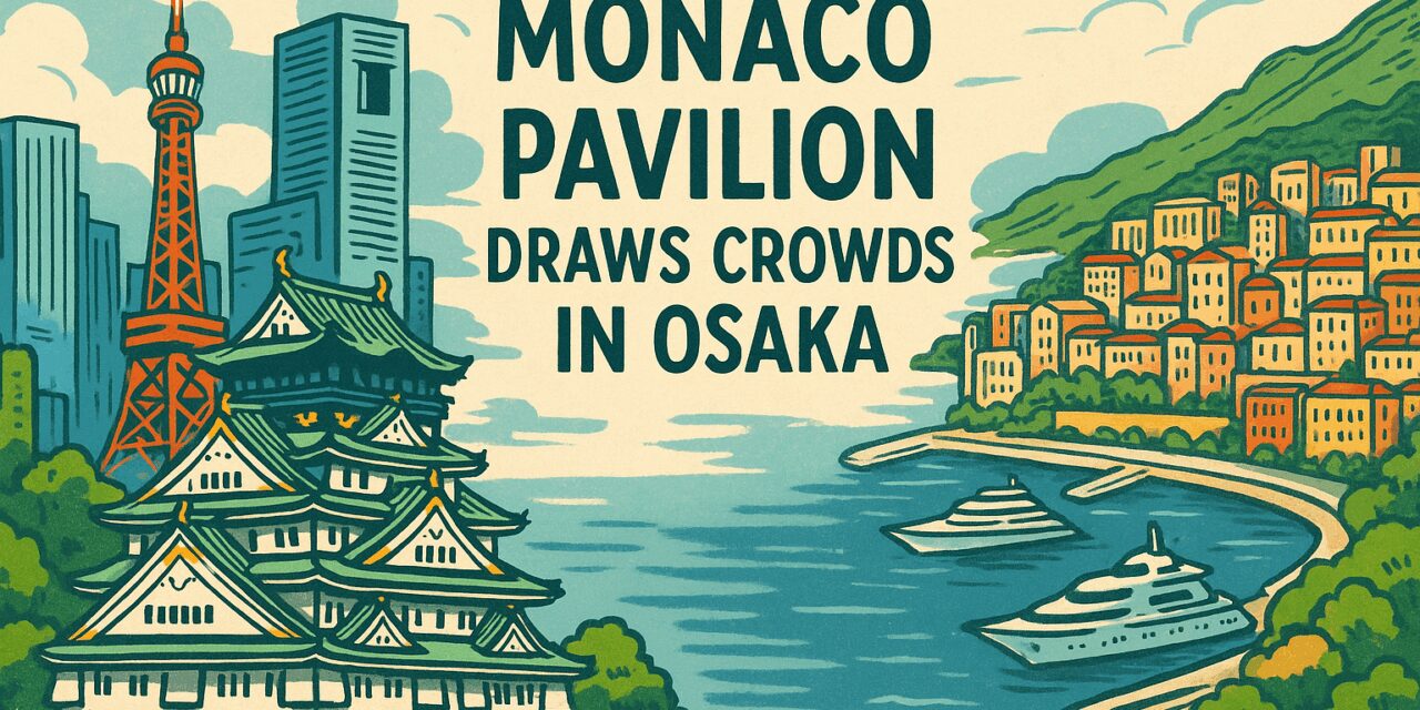 Monaco conquers Osaka with pavilion sensation drawing nearly one million visitors