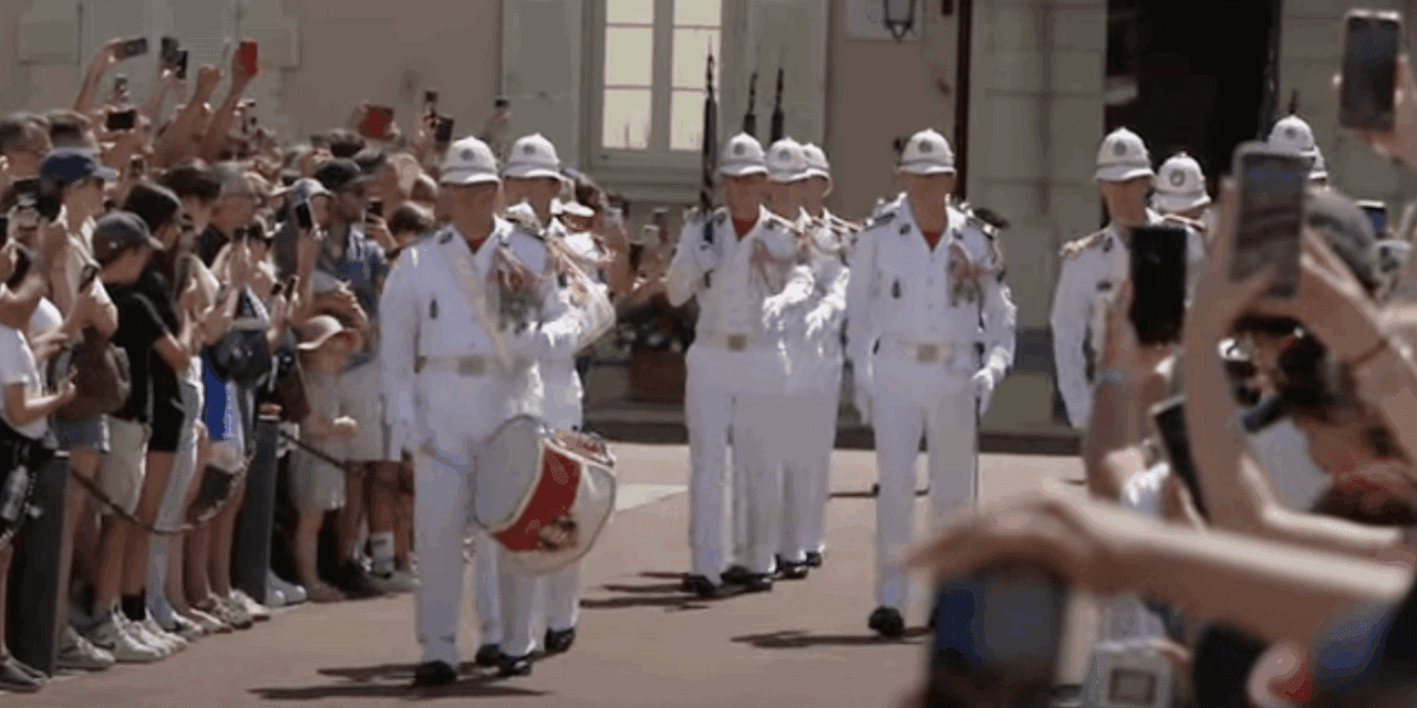 The changing of the guard remains a timeless Monaco tradition