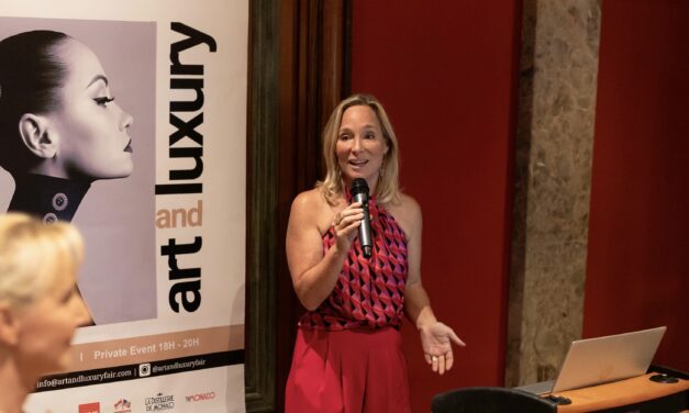 Princess Margarita de Bourbon de Parme shines at Monte-Carlo’s Art & Luxury Fair