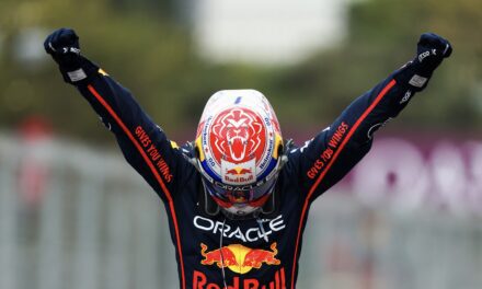 Verstappen rules Baku as Leclerc and Sainz hit the road home in rental van