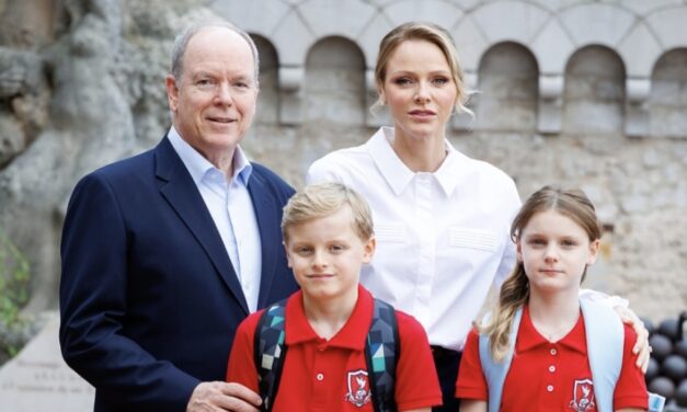 Monaco’s young royals head back to class as new school year begins