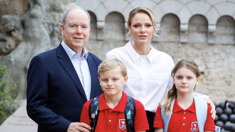 Monaco’s young royals head back to class as new school year begins
