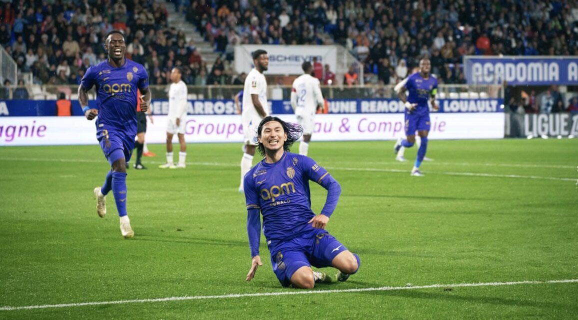 Ilenikhena strikes late as Monaco edge Auxerre in dramatic 2-1 win