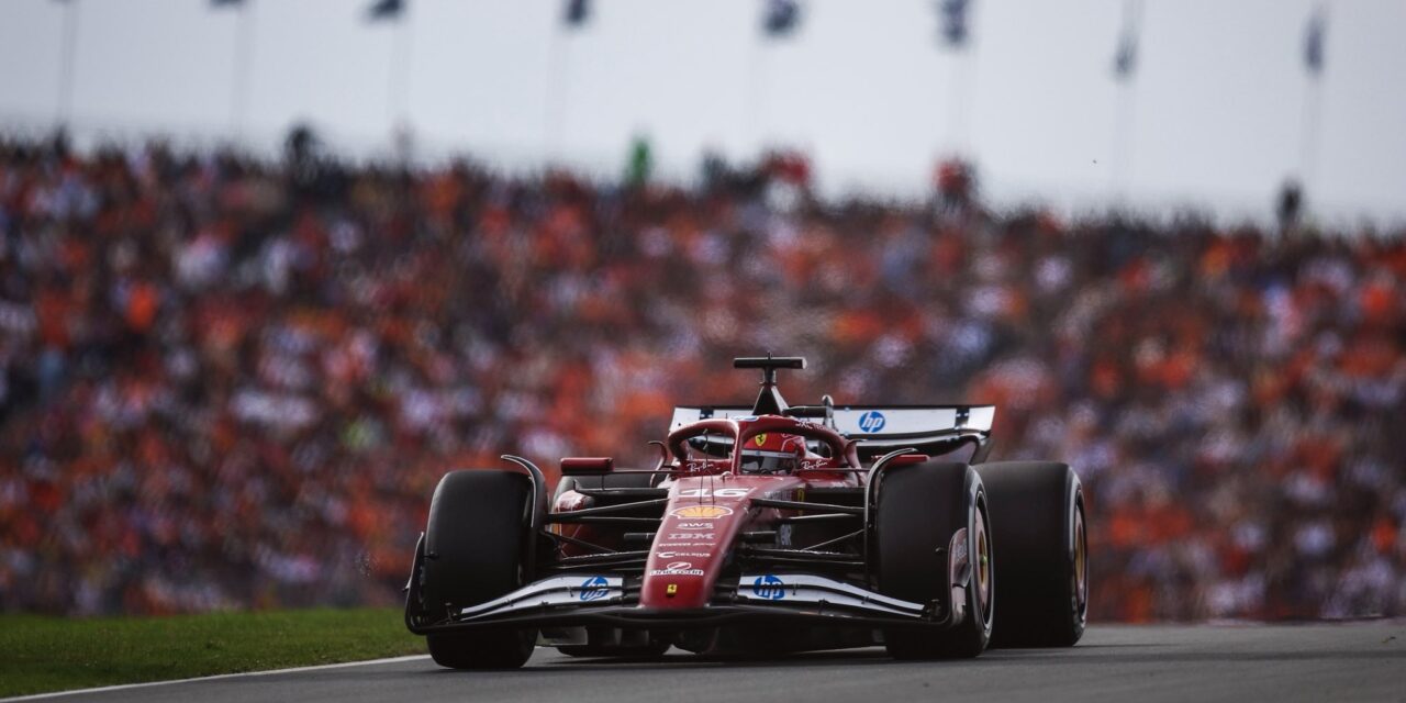 Leclerc crashes out in dramatic Dutch Grand Prix