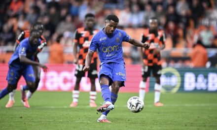 Monaco down to ten men in Lorient defeat despite late Ansu Fati goal