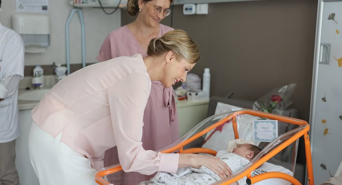 Princess Charlene brings life-saving skills to Monaco families