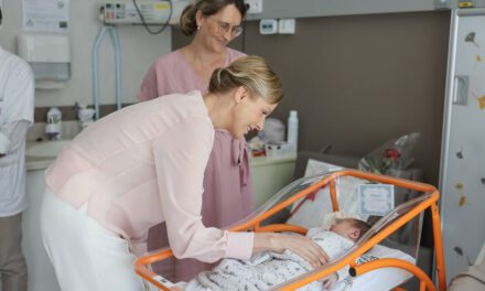 Princess Charlene brings life-saving skills to Monaco families
