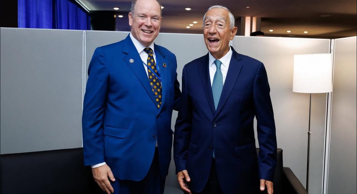 Prince Albert II and Portugal’s leader forge closer ties on oceans and UN security push