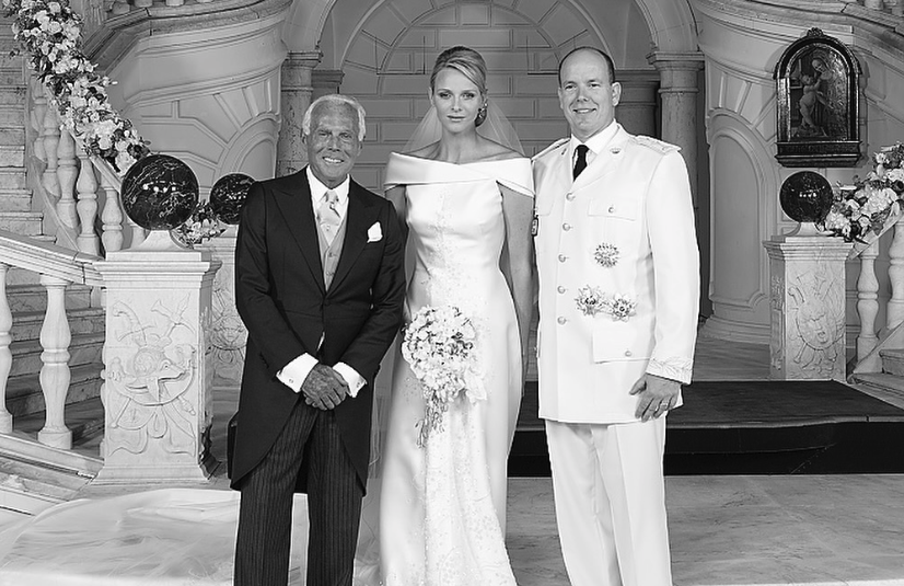Princess Charlene leads Monaco tributes to Giorgio Armani