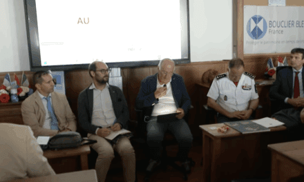 Blue Shield’s mission highlighted at the Gulf of Genoa meetings