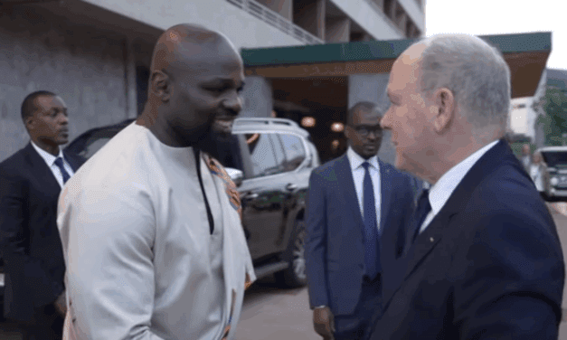 Prince Albert II attends launch of Carlos Takam Academy in Rwanda