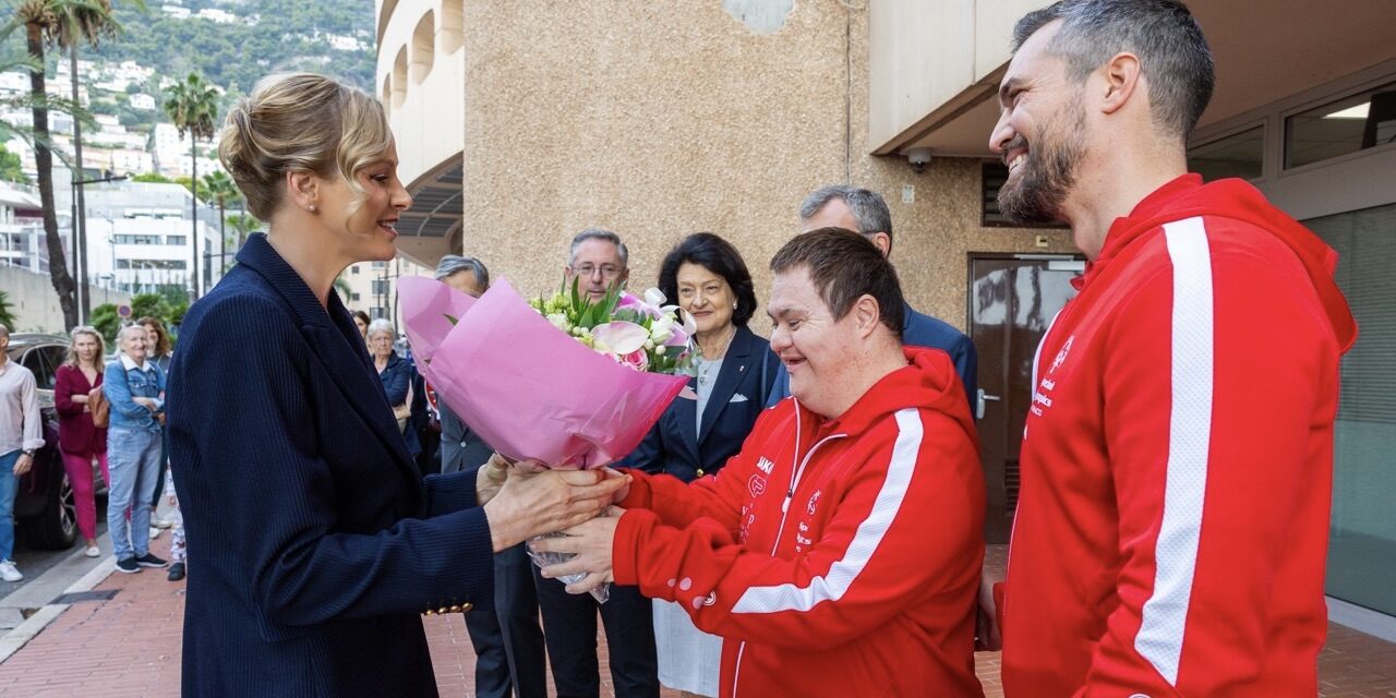 Stade Louis II gymnasium renamed in honour of Special Olympics pioneer Mireille Calmes