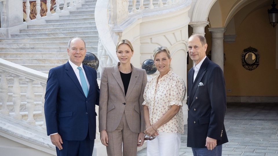 Monaco welcomes the Duke and Duchess of Edinburgh