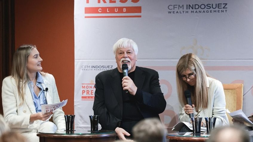 Sea Shepherd’s fearless founder Paul Watson makes waves in Monaco