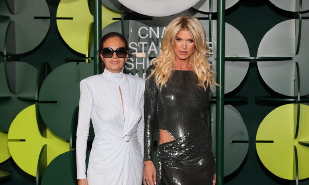 Victoria Silvstedt joins eco-glam splash as Monaco brand storms Milan runway