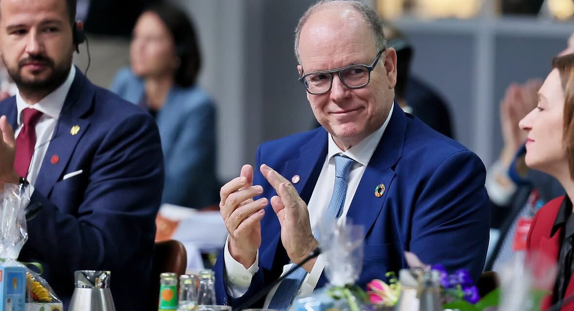 Prince Albert II attends 7th European Political Community Summit in Copenhagen