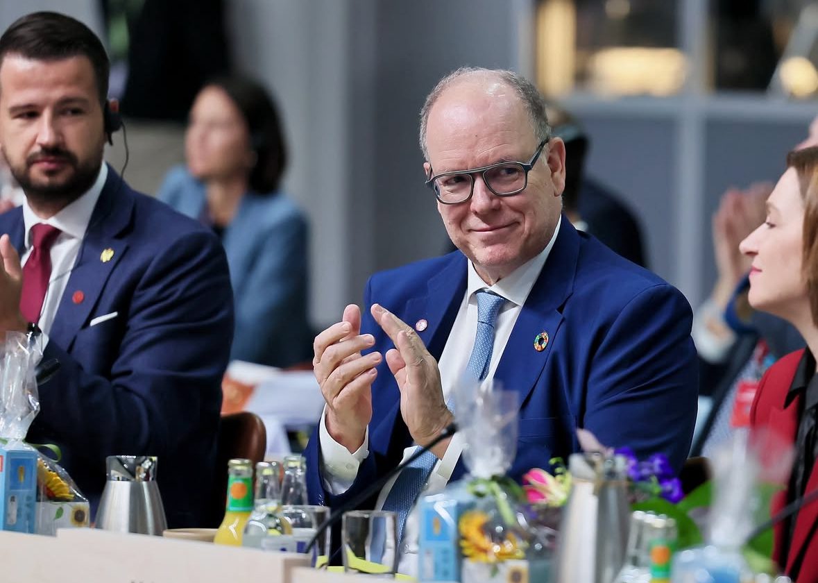 Prince Albert II attends 7th European Political Community Summit
