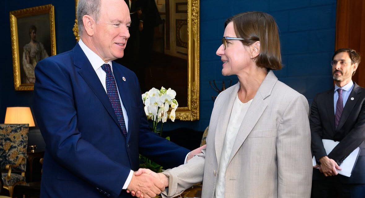 Prince Albert II meets Red Cross president to reinforce Monaco’s humanitarian commitments