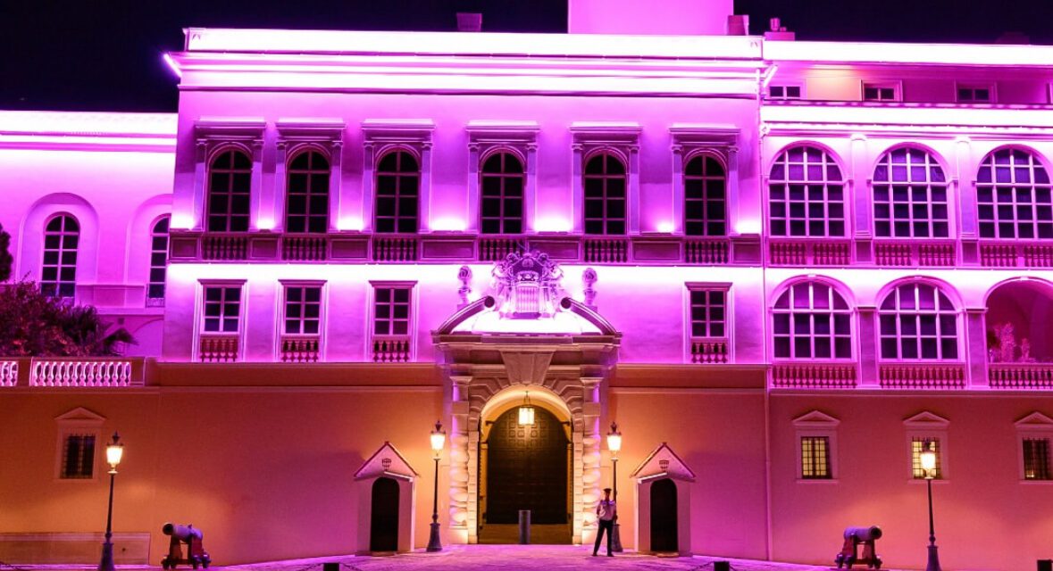 Prince’s Palace glows pink in support of breast cancer awareness