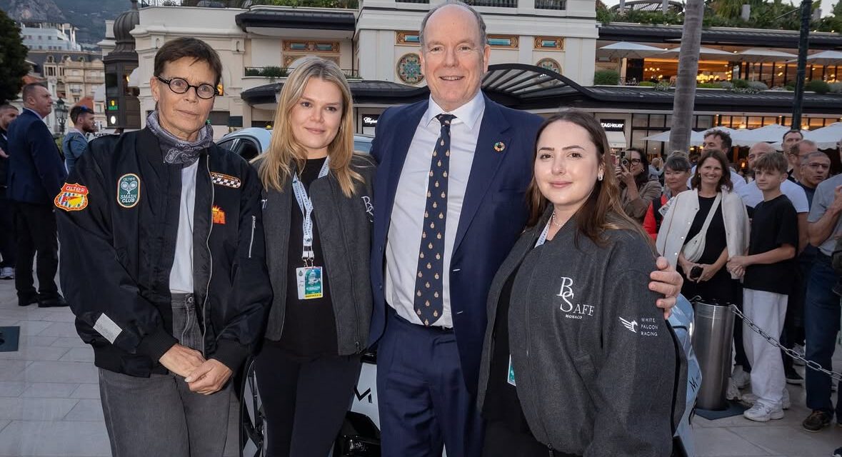Charged atmosphere as Monte-Carlo E-Rally launches from Casino Square