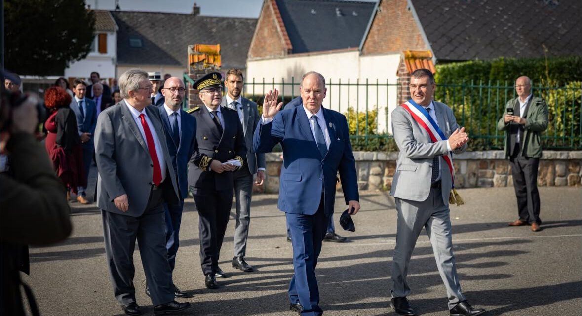 Prince Albert II revisits his family roots during symbolic visit to the Oise
