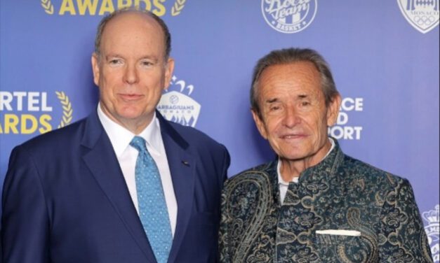 Jacky Ickx honoured with Legend Award at the Sportel Awards Gala in Monaco