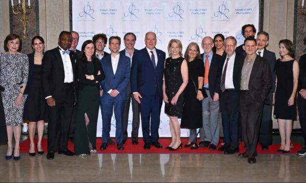 HSH Prince Albert II joins stars at New York gala celebrating cinema and mathematics