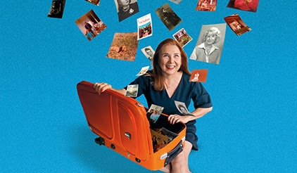 Suitcase Full of Laughs as Sophie Forte Unpacks Her Family at Théâtre des Muses