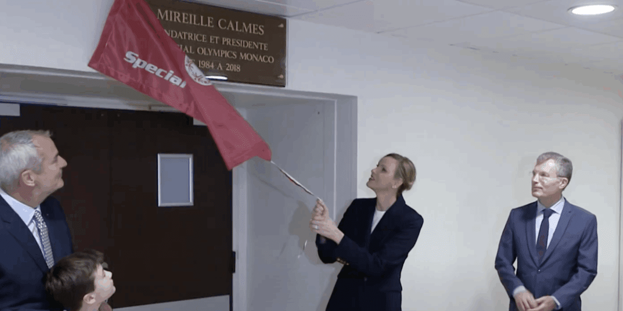 Princess Charlene leads tribute to Special Olympics pioneer Mireille Calmes
