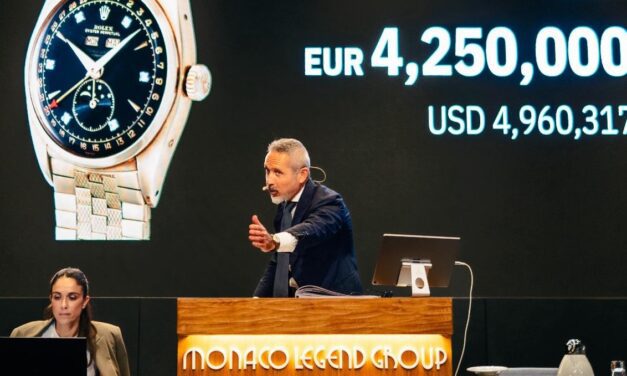 Record-breaking results as collectors battle for the rarest watches in Monaco